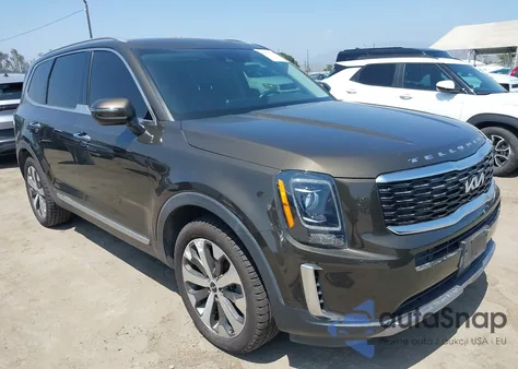 2022 Kia Telluride S z USA, uszkodzony, nr VIN 5XYP64HC0NG248009